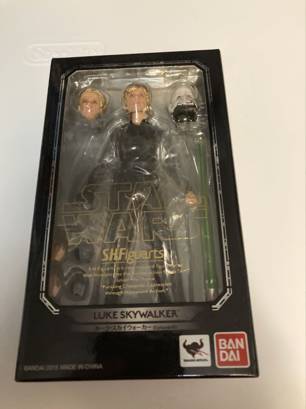 Bandai Tamashii Nations S.H. Figuarts Luke Skywalker (Jedi Knight) - Bandai Tamashii Nations (Star Wars Episode VI: Return of the Jedi) action figure collectible [Barcode 4543112963246] - Main Image 3