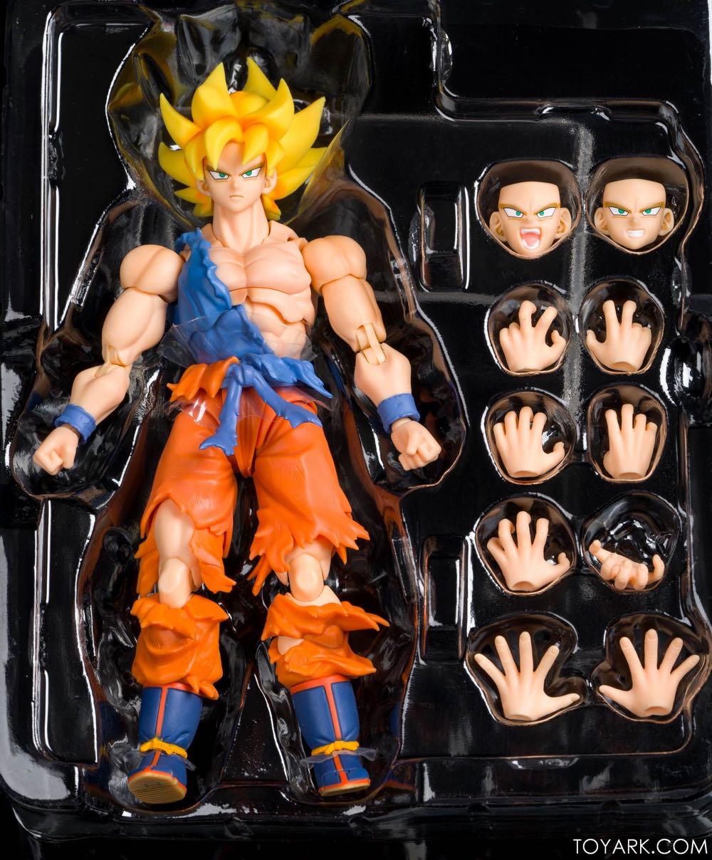Super Saiyan Son Goku -Super Warrior Awakening Ver.- - Bandai Tamashii Nations (Dragon Ball Z) action figure collectible [Barcode 4543112964700] - Main Image 3
