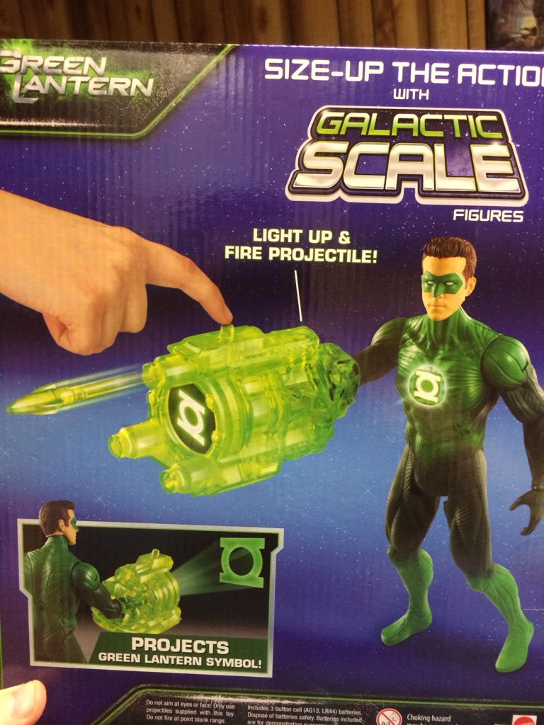 Galactic Scale Hal Jordan - Mattel action figure collectible [Barcode 027084932843] - Main Image 2