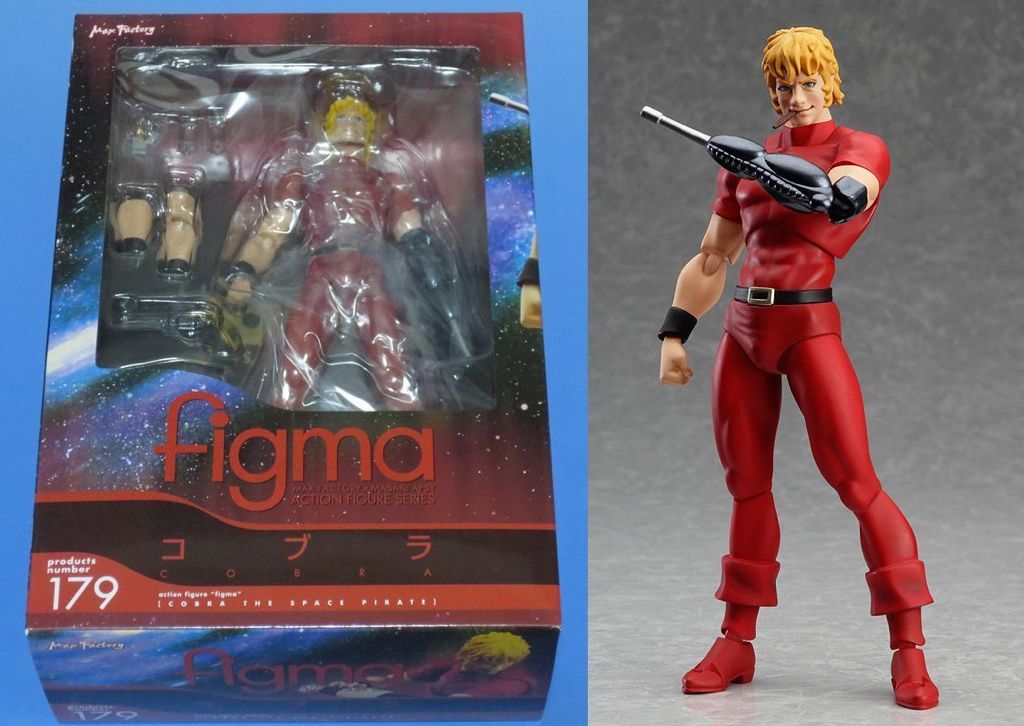 Cobra The Space Pirate Cobra Figma Action Figure - Max Factory / Good Smile Company (Cobra The Space Pirate) action figure collectible [Barcode 4545784062593] - Main Image 2