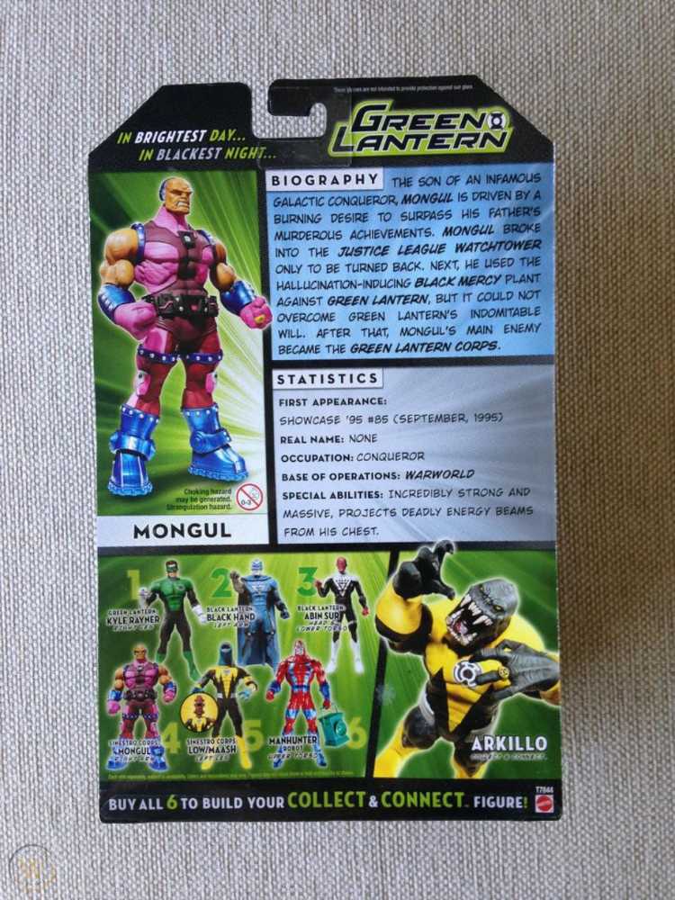 Tarountula #917 - Mattel (Green Lantern Classics: Series 1) action figure collectible [Barcode 027084933024] - Main Image 3