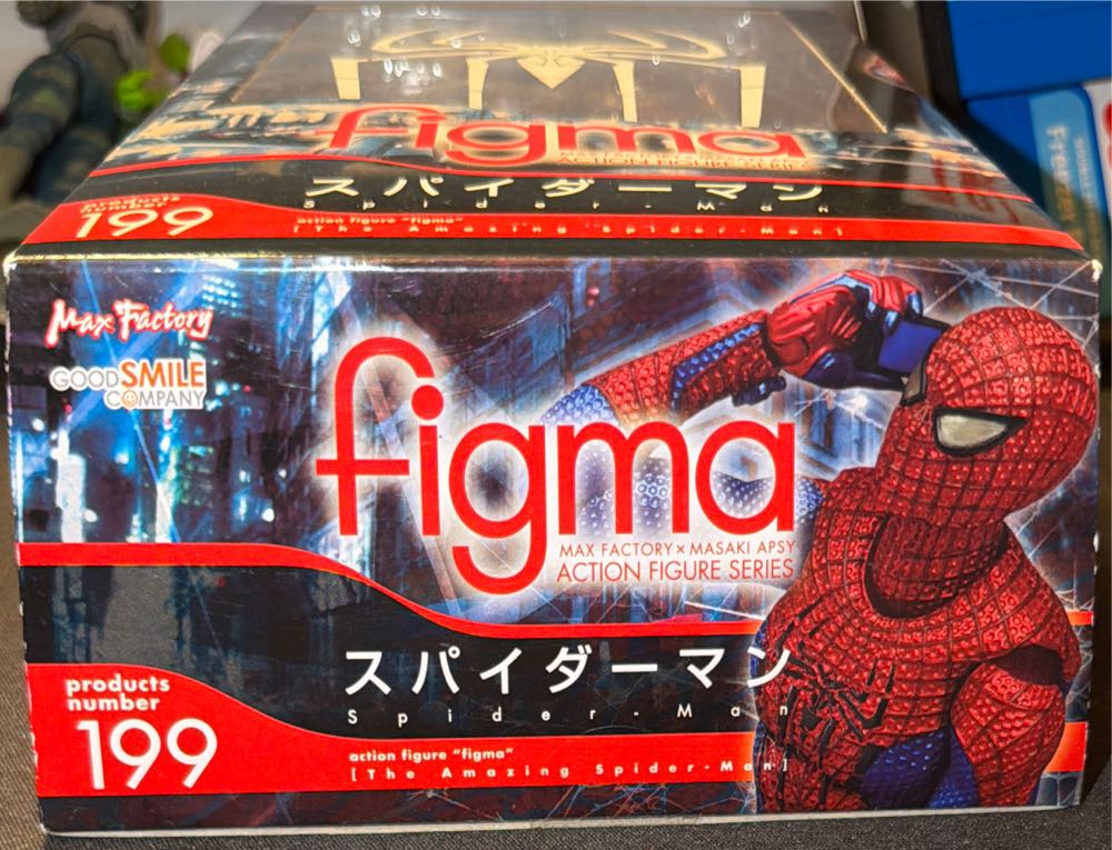 Max Factory Figma No.199 The Amazing Spider-man Action Figure - Figma (Amazing Spider-man Movie Series) action figure collectible [Barcode 4545784062982] - Main Image 4