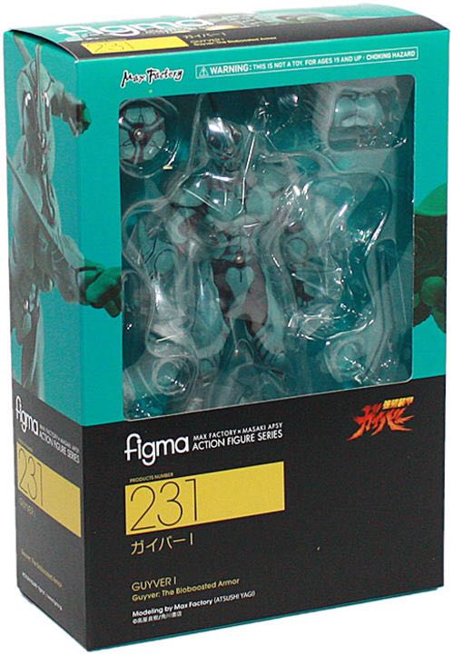 Guyver: The Bioboosted Armor Guyver I - Figma Max Factory (Bio-Booster Armor Guyver) action figure collectible [Barcode 4545784063408] - Main Image 1