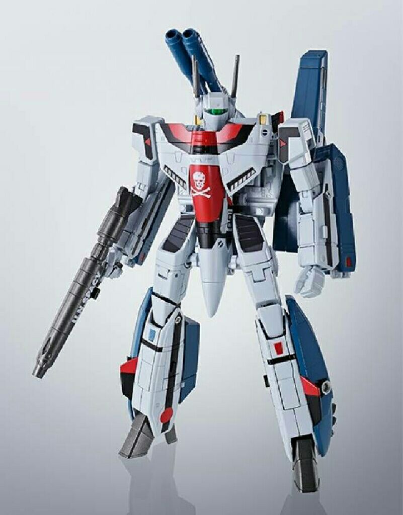 Hi-Metal R Macross VF-1S Strike Valkyrie - Bandai (Anime/Mecha/Macross) action figure collectible [Barcode 4549660012634] - Main Image 2