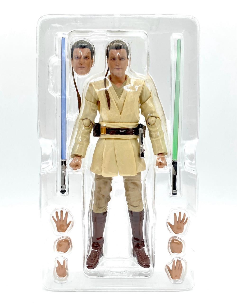 Obi-Wan Kenobi (Episode I) - Bandai/Tamashii Nations (Star Wars: Episode I - The Phantom Menace) action figure collectible [Barcode 4549660018476] - Main Image 3