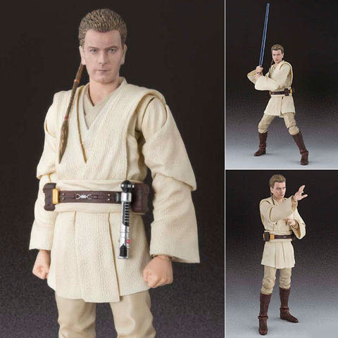 Obi-Wan Kenobi (Episode I) - Bandai/Tamashii Nations (Star Wars: Episode I - The Phantom Menace) action figure collectible [Barcode 4549660018476] - Main Image 4