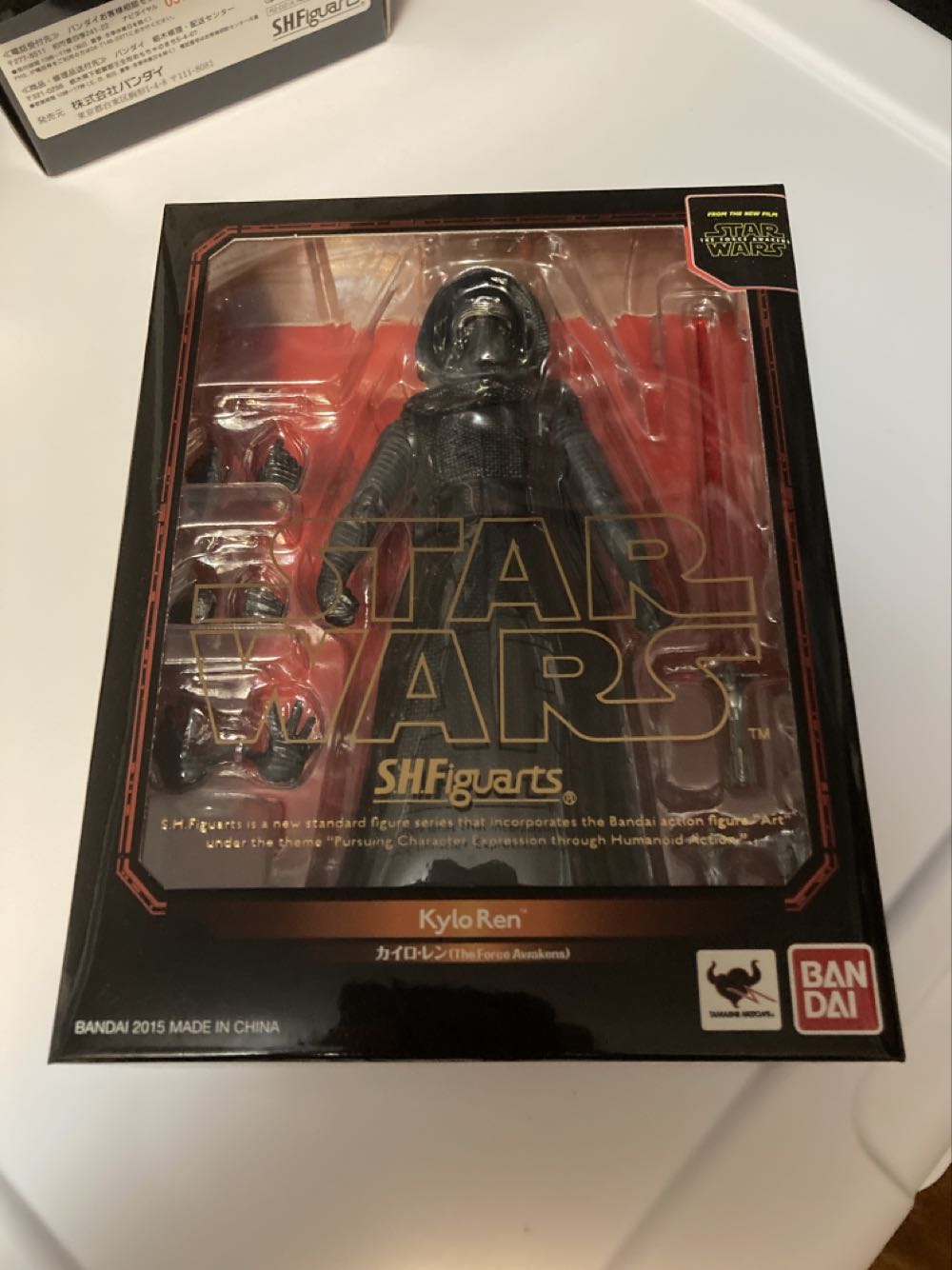 BANDAI S.H. FIGUARTS KYLO REN - Bandai Tamashi Nations (Star Wars Episode VII: The Force Awakens) action figure collectible [Barcode 4549660020967] - Main Image 3