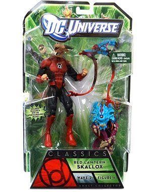 Mattel DC Universe Classics Red Lanterns Skallox & Night Lik - Mattel (DC Universe Classics) (Green Lantern Classics) action figure collectible [Barcode 027084933253] - Main Image 2