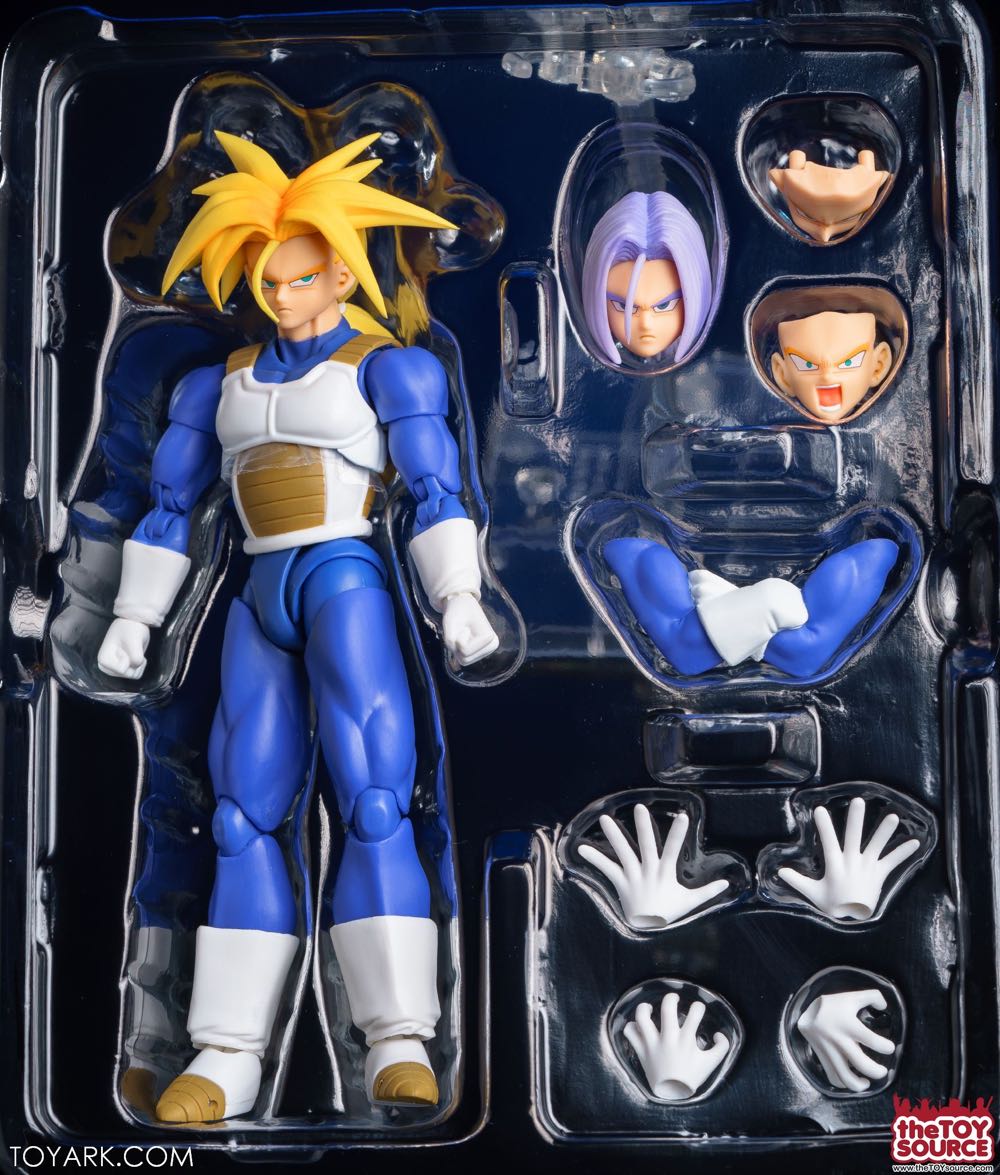 Super Saiyan Trunks - Bandai Tamashii Nations (Dragon Ball Z) action figure collectible [Barcode 4549660038009] - Main Image 3