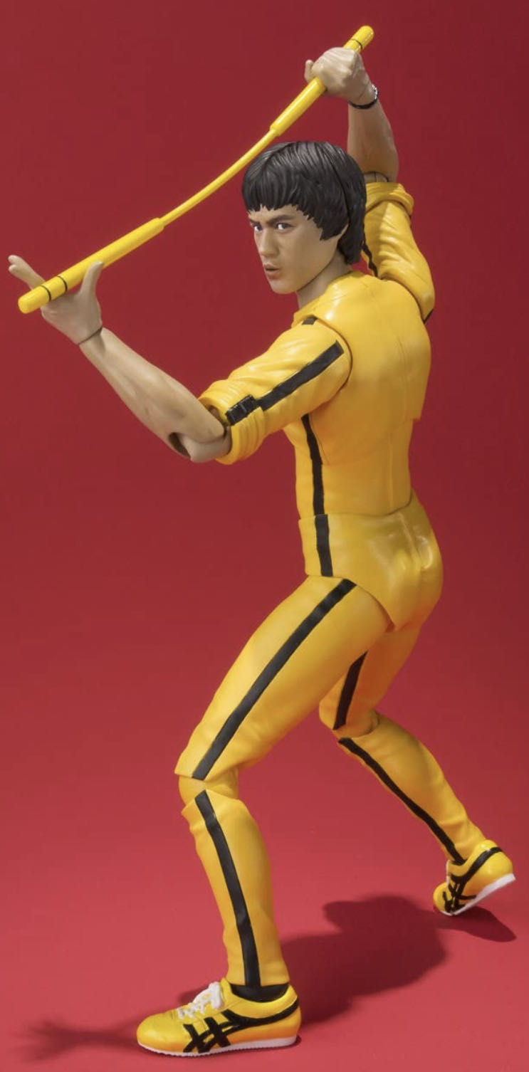 Bruce Lee (Yellow Track Suit) - Tamashii Nations - Bandai (Cinema) action figure collectible [Barcode 4549660051893] - Main Image 4