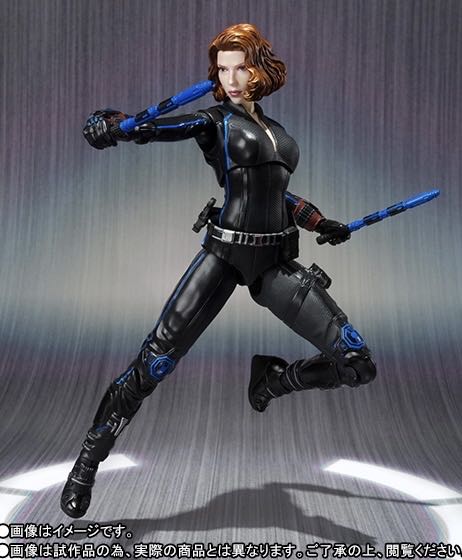 Black Widow Age Of Ultron - Bandai (MCU) (Avangers Age Of Ultron) action figure collectible [Barcode 4549660062318] - Main Image 3