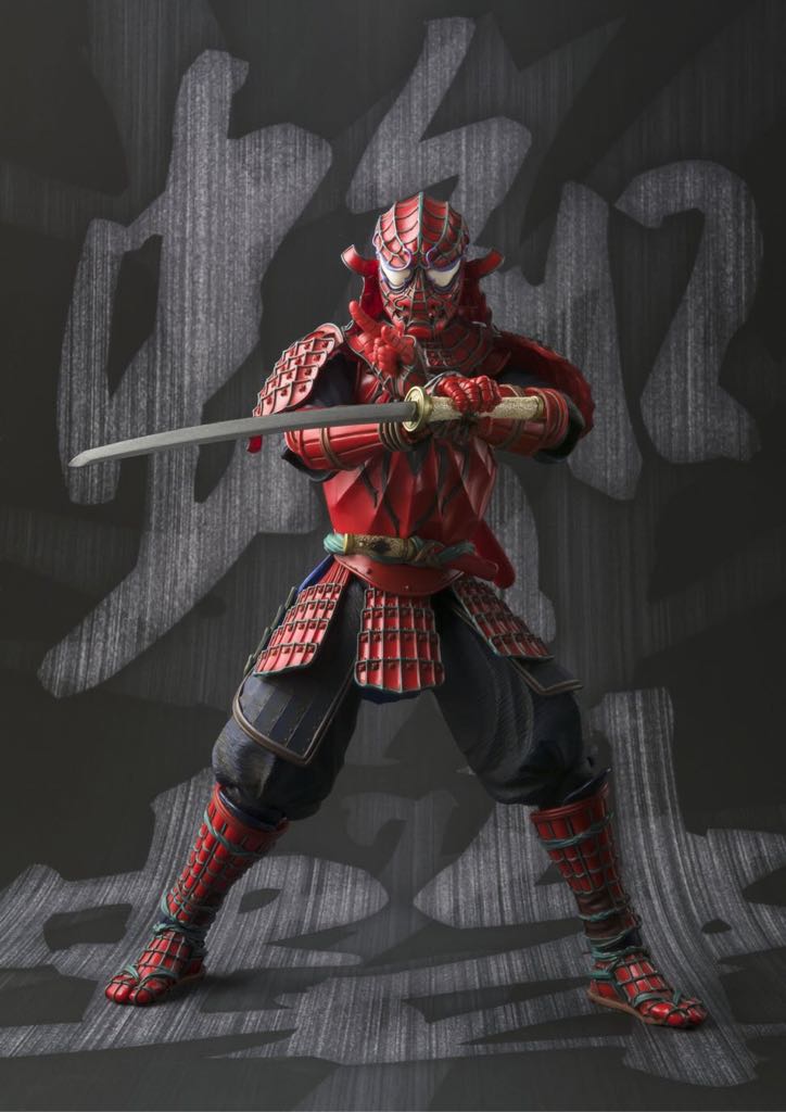 Samurai Spider-Man - Ban Dai (Manga Realization) action figure collectible [Barcode 4549660062349] - Main Image 2