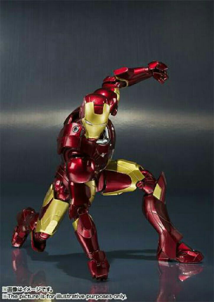 Iron Man Mark 3 SHFiguarts - Bandai (Iron Man) action figure collectible [Barcode 4549660064527] - Main Image 2