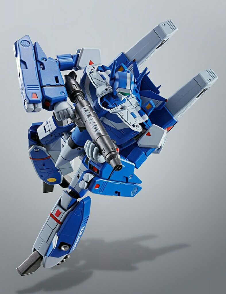 Bandai Hi-metal R Macross VF-1J Super Valkyrie Maximilian Genus Action Figure - Bandai (Anime/Mecha/Macross) action figure collectible [Barcode 4549660079040] - Main Image 2