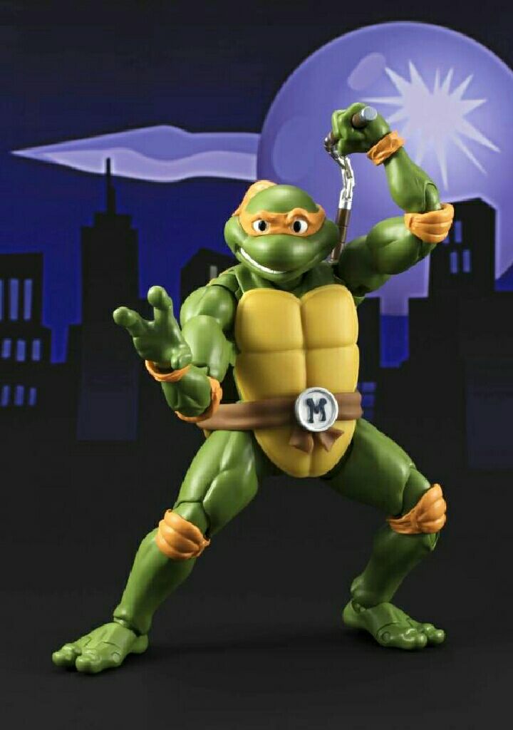 Michelangelo - Bandai Spirits (Teenage Mutant Ninja Turtles) action figure collectible [Barcode 4549660095088] - Main Image 2