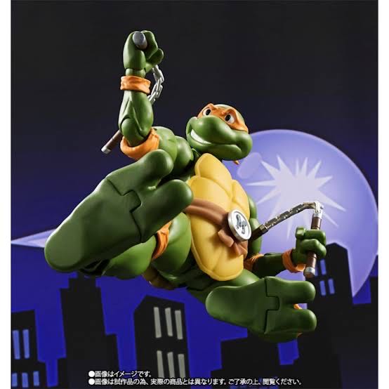 Michelangelo - Bandai Spirits (Teenage Mutant Ninja Turtles) action figure collectible [Barcode 4549660095088] - Main Image 4