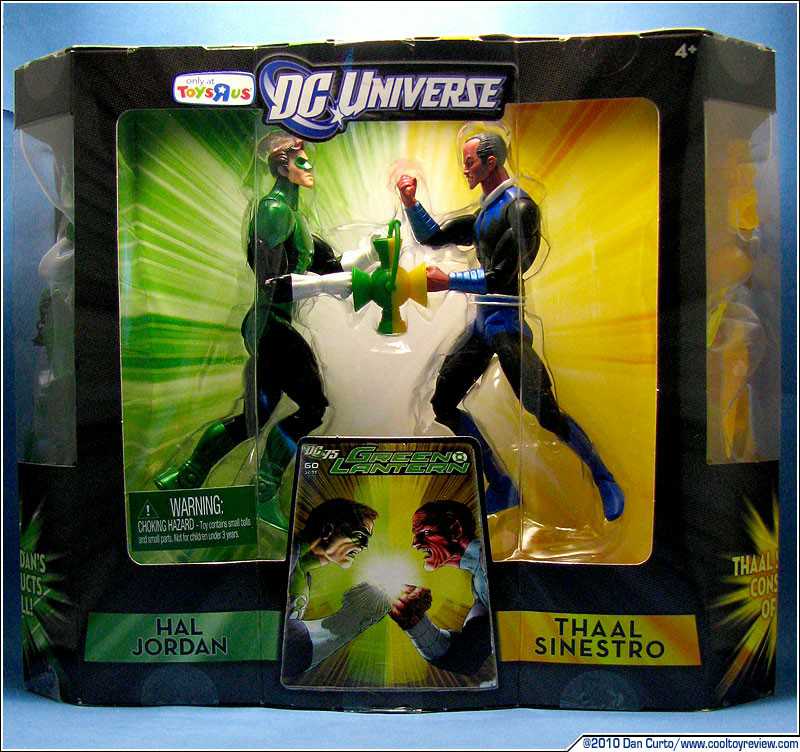 HAL JORDAN vs. THAAL SINESTRO - Mattel (Green Lantern) action figure collectible [Barcode 027084941104] - Main Image 3