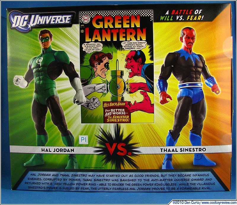 HAL JORDAN vs. THAAL SINESTRO - Mattel (Green Lantern) action figure collectible [Barcode 027084941104] - Main Image 4