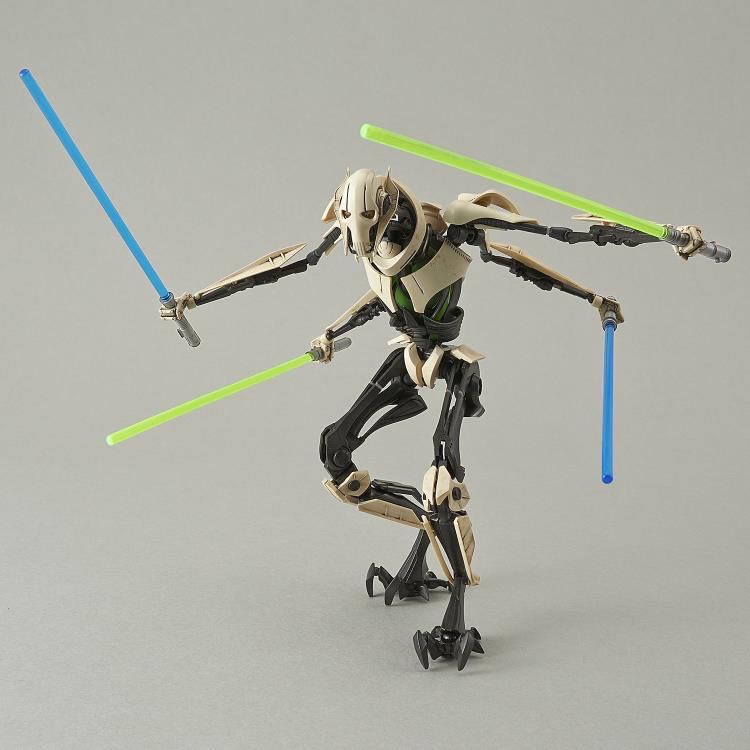 Bandai General Grievous 1/12 Scale Plastic Model Kit - Bandai Spirits Co., LTD (Star Wars Episode III: Revenge Of The Sith) action figure collectible [Barcode 4549660167433] - Main Image 3