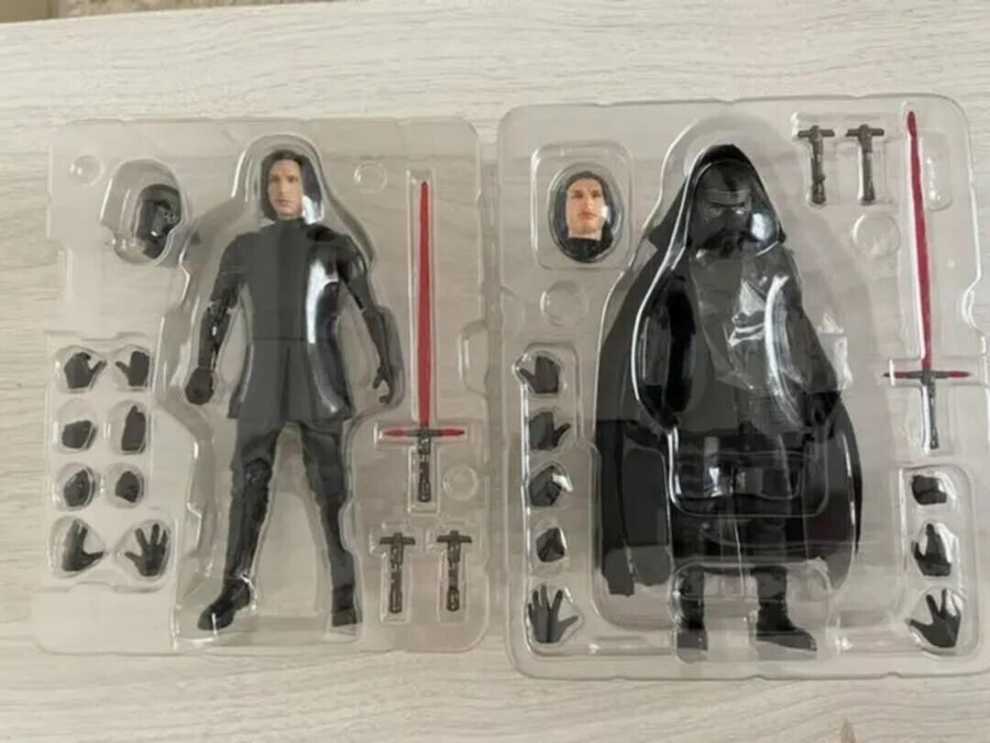 S.H. Figuarts Star Wars THE LAST JEDI/The Rise of Skywalker Kylo Ren Set Figure - Bandai (Star Wars VIII Os Últimos Jedi) action figure collectible [Barcode 4549660186564] - Main Image 2
