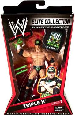Mattel WWE Elite Series 7 Triple H - Mattel (Wwe Elite) action figure collectible [Barcode 027084953039] - Main Image 1