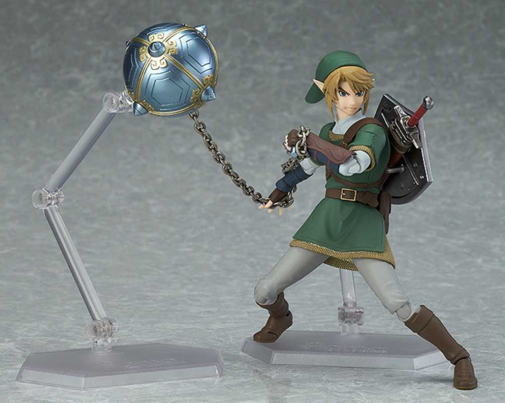 Good Smile Max Factory Zelda Twilight Princess Link DX Ver. Figma Action Figure - Figma Max Factory (The legend Of Zelda) action figure collectible [Barcode 4580416902281] - Main Image 2