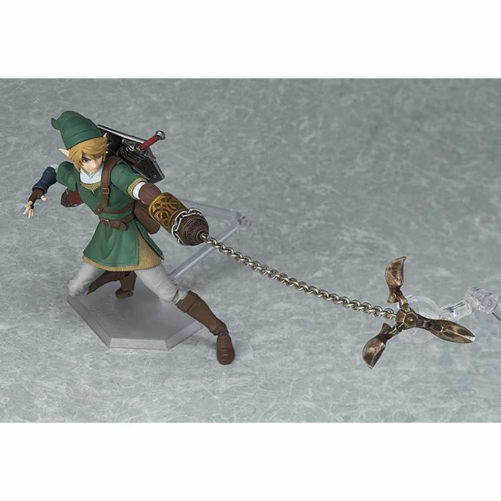 Good Smile Max Factory Zelda Twilight Princess Link DX Ver. Figma Action Figure - Figma Max Factory (The legend Of Zelda) action figure collectible [Barcode 4580416902281] - Main Image 4
