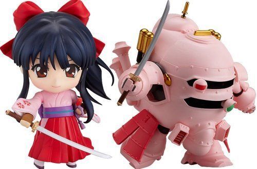 Nendoroid 235 Sakura Wars Sakura Shinguji & Koubu Set - Good Smile Company (Nendoroid) action figure collectible [Barcode 4582191969268] - Main Image 2