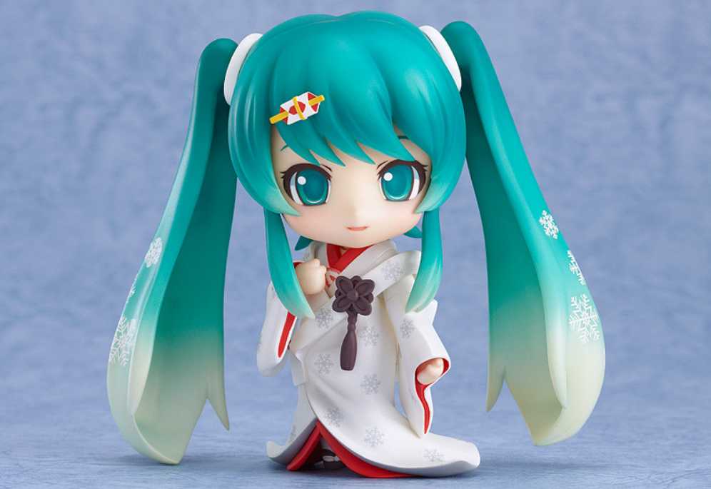 Nendoroid 303 Yukimiku Ichigoshiromuku Ver. - Good Smile Company (Hatsune Miku) action figure collectible [Barcode 4582191969879] - Main Image 3
