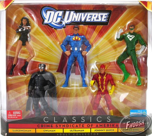 Crime Syndicate Of America 5 Pack - Mattel (DC Universe Crime Syndicate) action figure collectible [Barcode 027084957099] - Main Image 2