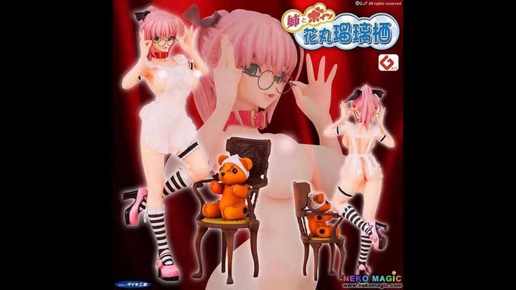 Ane to Boin PVC Statue HANAMARU RURIKA 26 cm NEU OVP  action figure collectible [Barcode 4582261371564] - Main Image 2