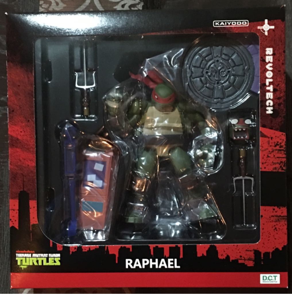 Kaiyodo Revoltech-Raphael - Kaiyodo Revoltech (Nickelodeon TMNT) action figure collectible [Barcode 4582426878204] - Main Image 1