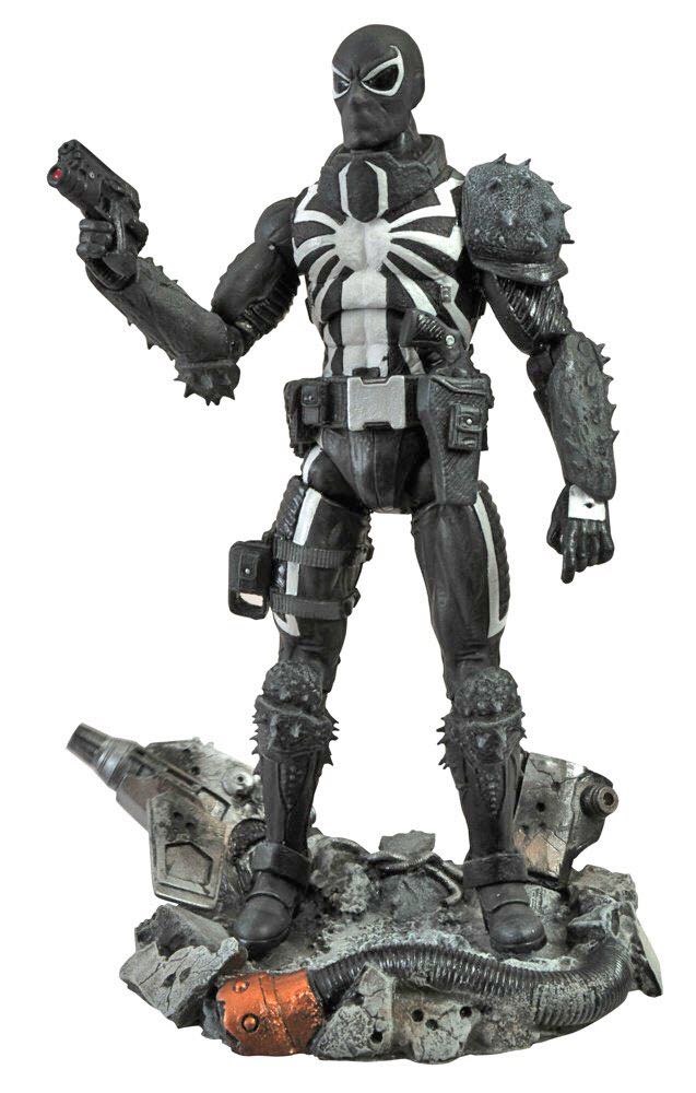 Flash Thompson Venom Disney Store - Diamond Select (Marvel Select) action figure collectible [Barcode 461012769215] - Main Image 2