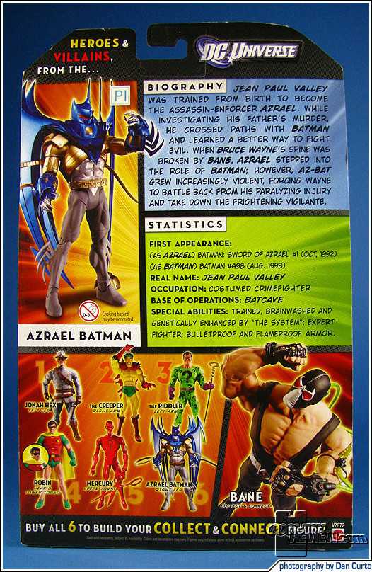 DC Universe Classics Wave 16 Bane BAF - Azrael Batman - Mattel (DC Comics - Super Heroes) action figure collectible [Barcode 027084964899] - Main Image 4