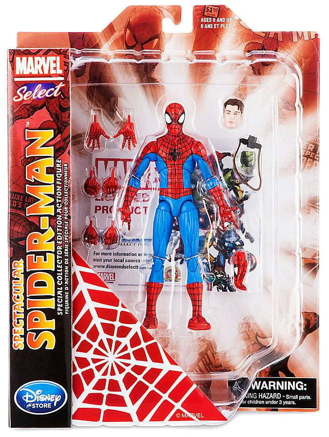 Spectacular Spider-Man - Diamond Select Toys (MARVEL) action figure collectible [Barcode 461013774645] - Main Image 3