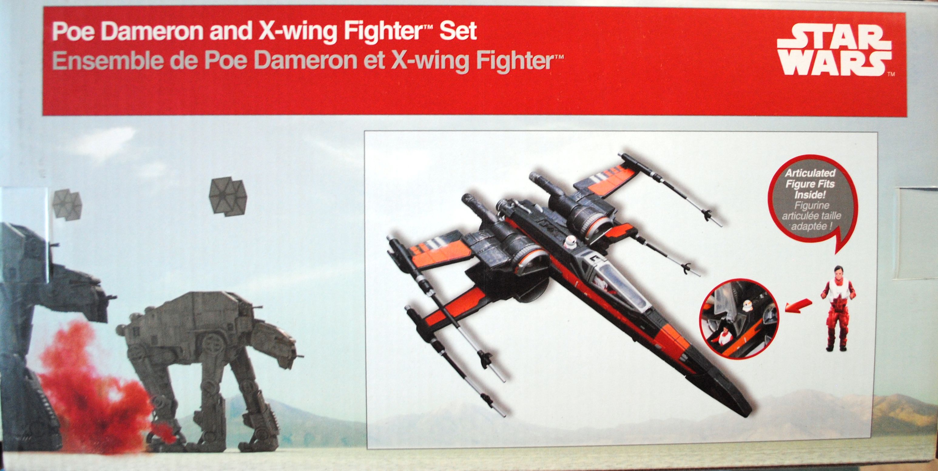 Disney Star Wars Poe Daneron and X-Wing Fighter Set - Disney Parks (Star Wars Episode VIII The Last Jedi) action figure collectible [Barcode 461024118179] - Main Image 2