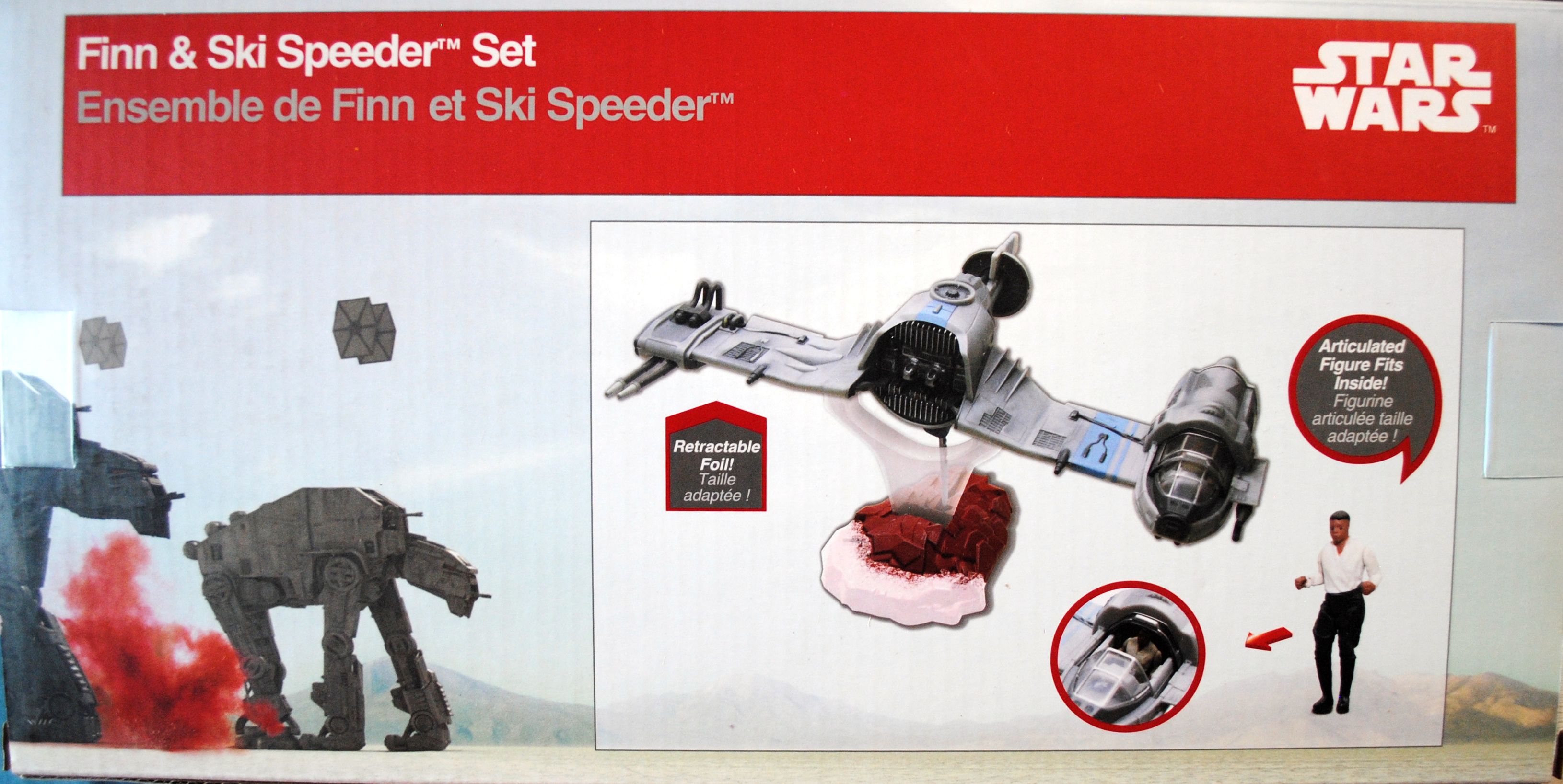 Disney Star Wars Finn & Ski Speeder Set - Disney Parks (Start Wars Episode VIII The Last Jedi) action figure collectible [Barcode 461024955392] - Main Image 2