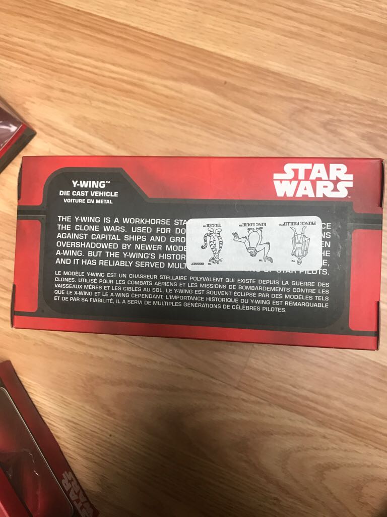 Disney Diecast Star Wars Vehicle: Y-wing Fighter TFA - Disney Store (Disney Diecast Vehicles) action figure collectible [Barcode 461722663384] - Main Image 2