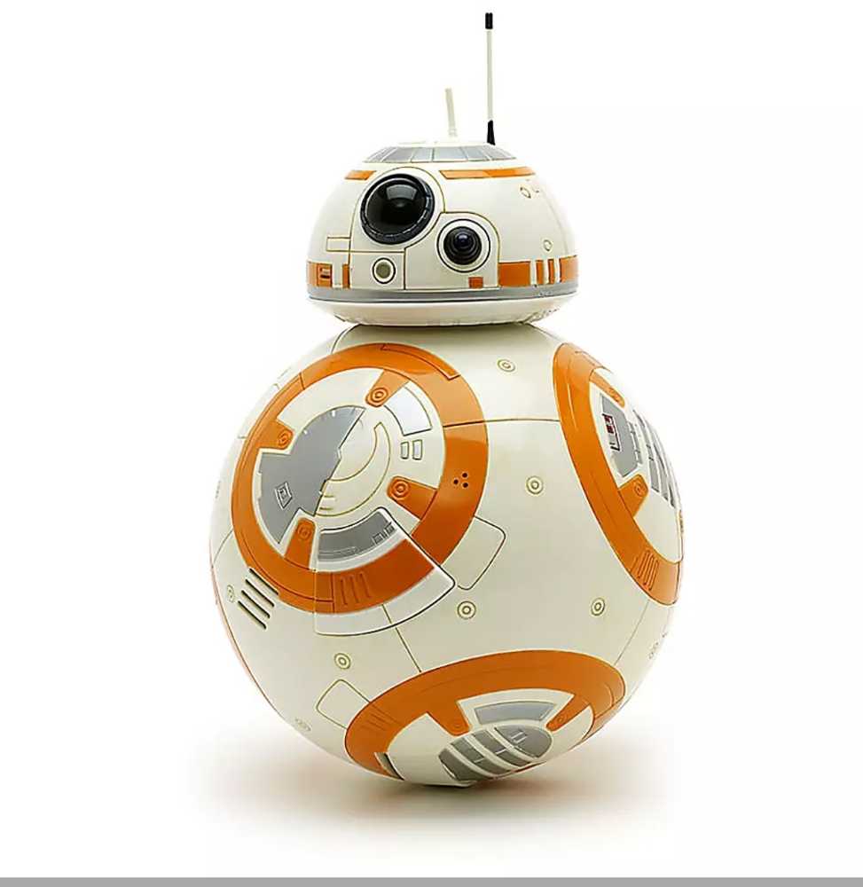 Disney Store Talking BB-8 Astromech Droid Star Wars TFA - Disney Store (Star Wars Episode VII The Force Awakens) action figure collectible [Barcode 461722712471] - Main Image 3