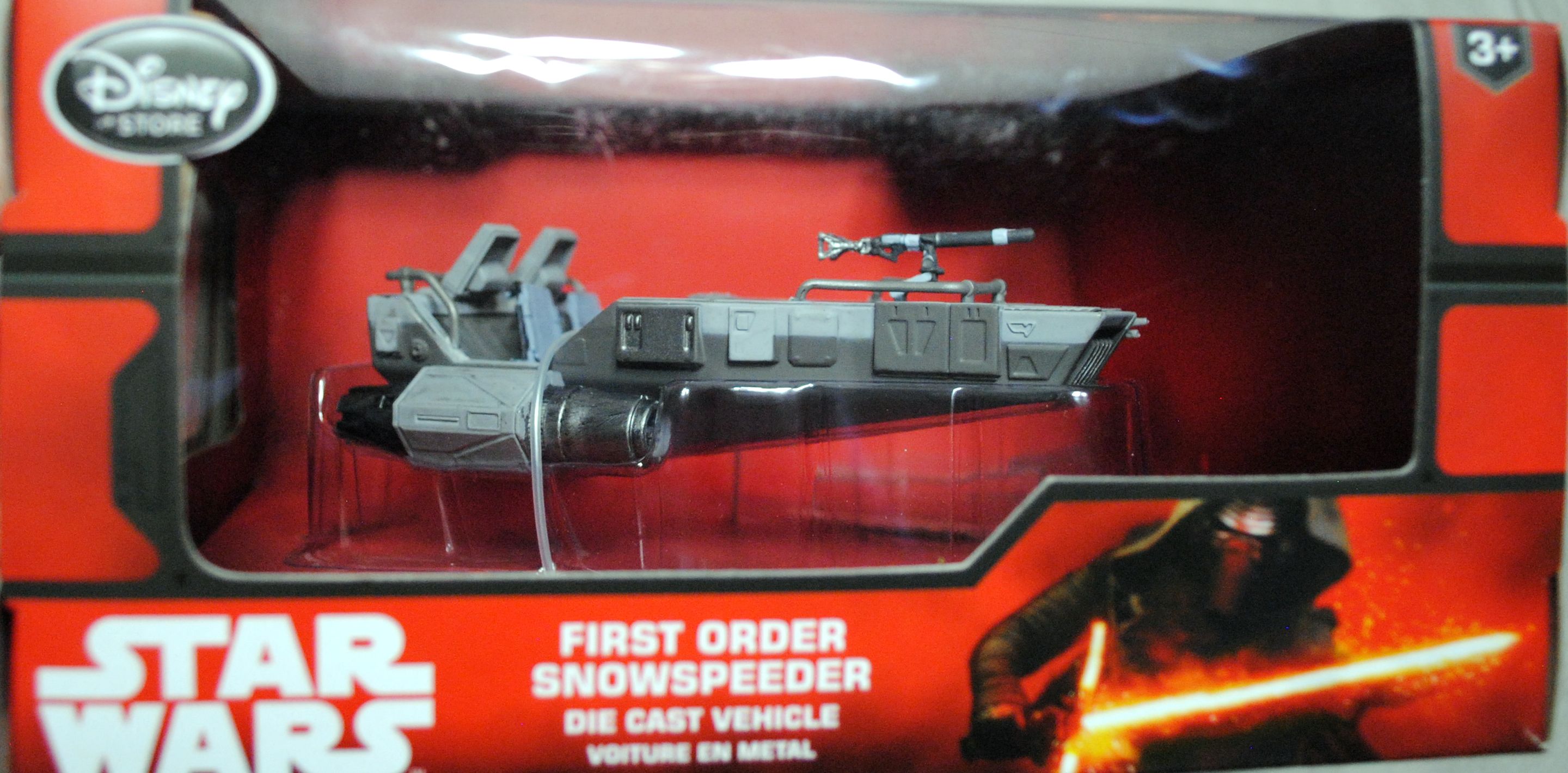 Disney Diecast Star Wars Vehicle: First Order Snowspeeder TFA - Disney Store (Disney Diecast Vehicles) action figure collectible [Barcode 461722770464] - Main Image 2