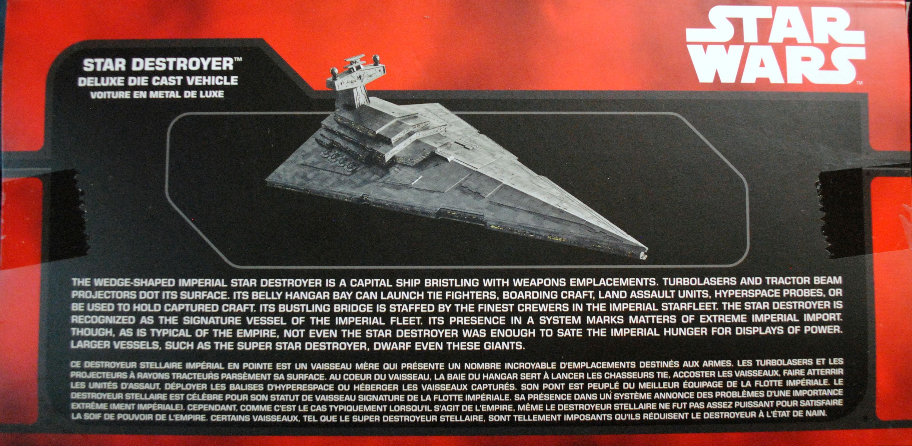 Disney Diecast Star Wars Vehicle: Star Destroyer TFA - Disney Store (Disney Diecast Vehicles) action figure collectible [Barcode 461723183942] - Main Image 2