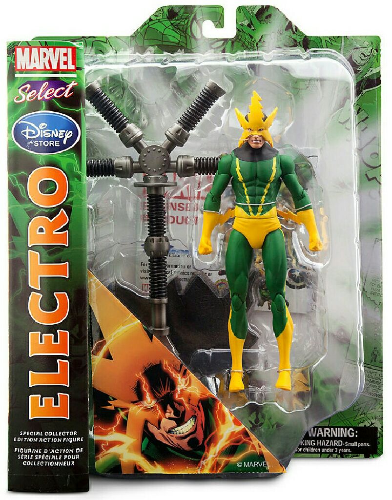 Marvel Select Electro - Disney Store - Diamond Select Toys (Marvel Select) action figure collectible [Barcode 461729151907] - Main Image 1