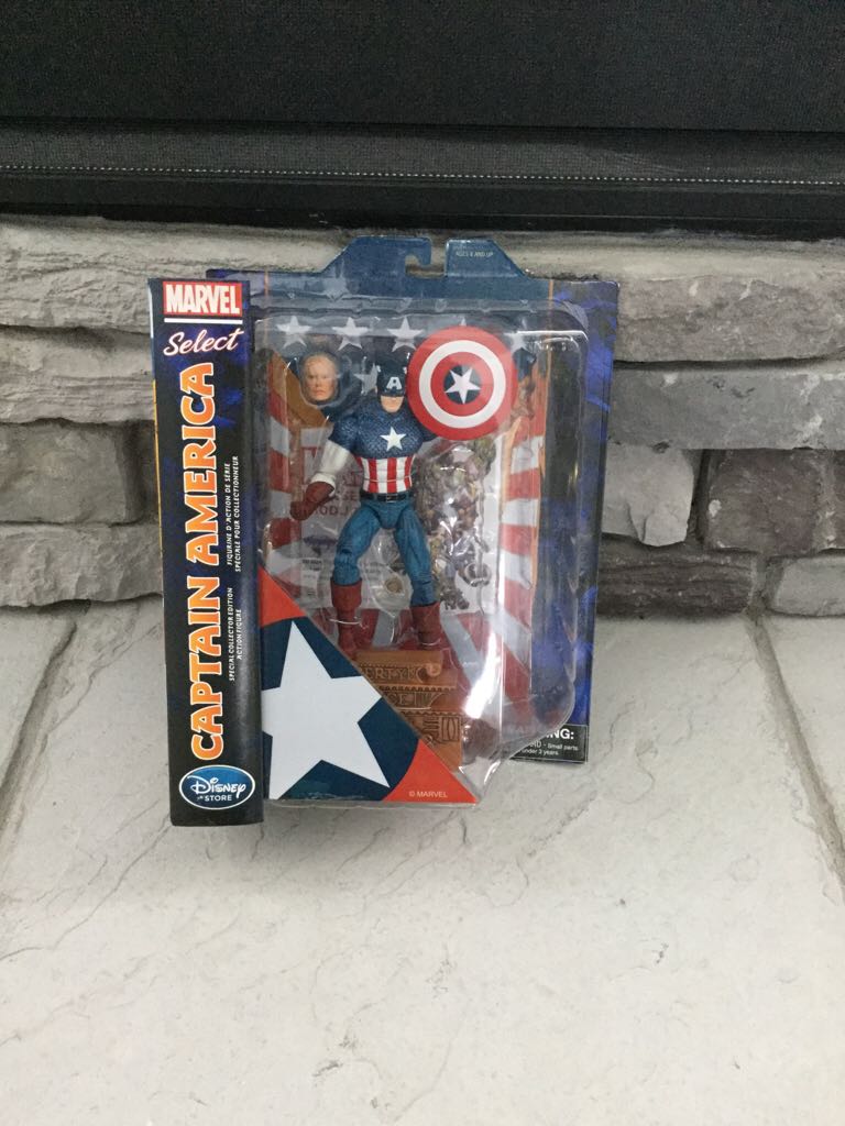 Captain America: Captain America #1 Marvel Select - Diamond Select (Marvel Select) action figure collectible [Barcode 461729391174] - Main Image 2