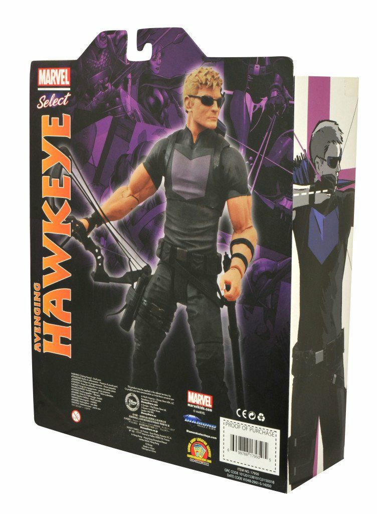 Avenging Hawkeye - Diamond Select Toys (Marvel Salect) action figure collectible [Barcode 461729904749] - Main Image 2