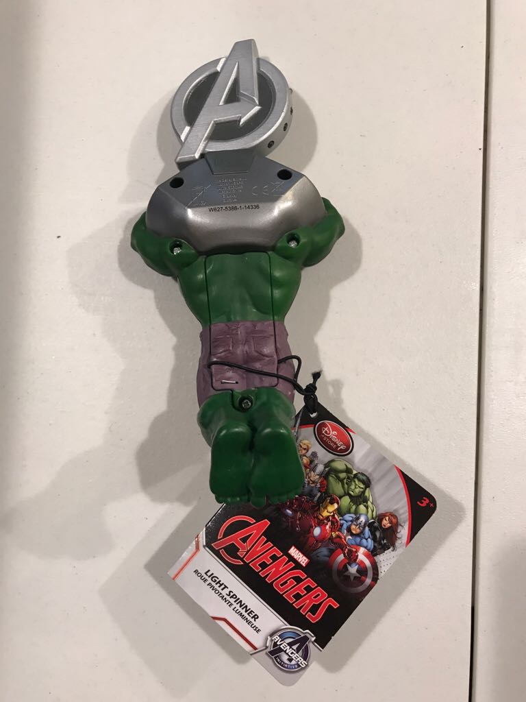 Avengers Age Of Ultron - Hulk Light Spinner  action figure collectible [Barcode 463739889658] - Main Image 2