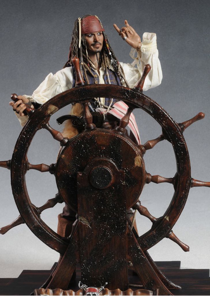 Hot Toys: Cannibal King Jack Sparrow: 1/6 Scale Collectible Figure - Hot Toys (Movie Masterpiece) action figure collectible [Barcode 4897011171449] - Main Image 2