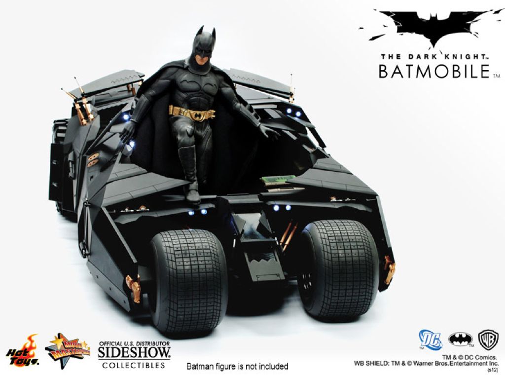 Batmobile  - Hot Toys (The Dark Knight) action figure collectible [Barcode 4897011172132] - Main Image 2