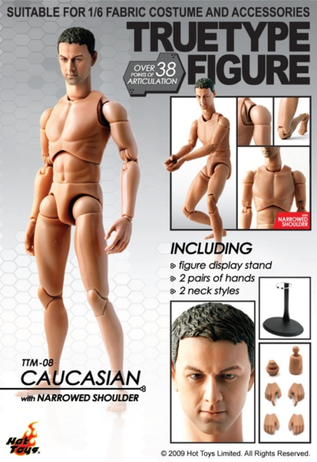 TrueType Figure - Hot Toys (TrueType) action figure collectible [Barcode 4897011172675] - Main Image 2