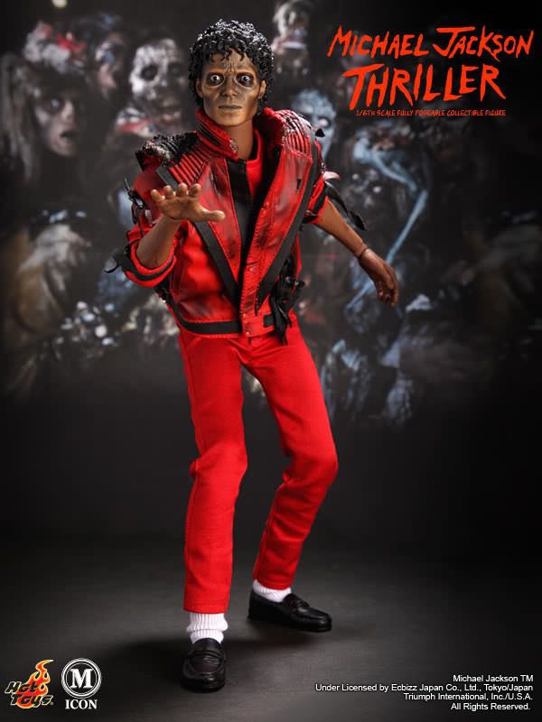 Hot Toys 1:6 Michael Jackson - Thriller - Hot Toys 1:6 Scale Figure (Michael Jackson) action figure collectible [Barcode 4897011172811] - Main Image 6