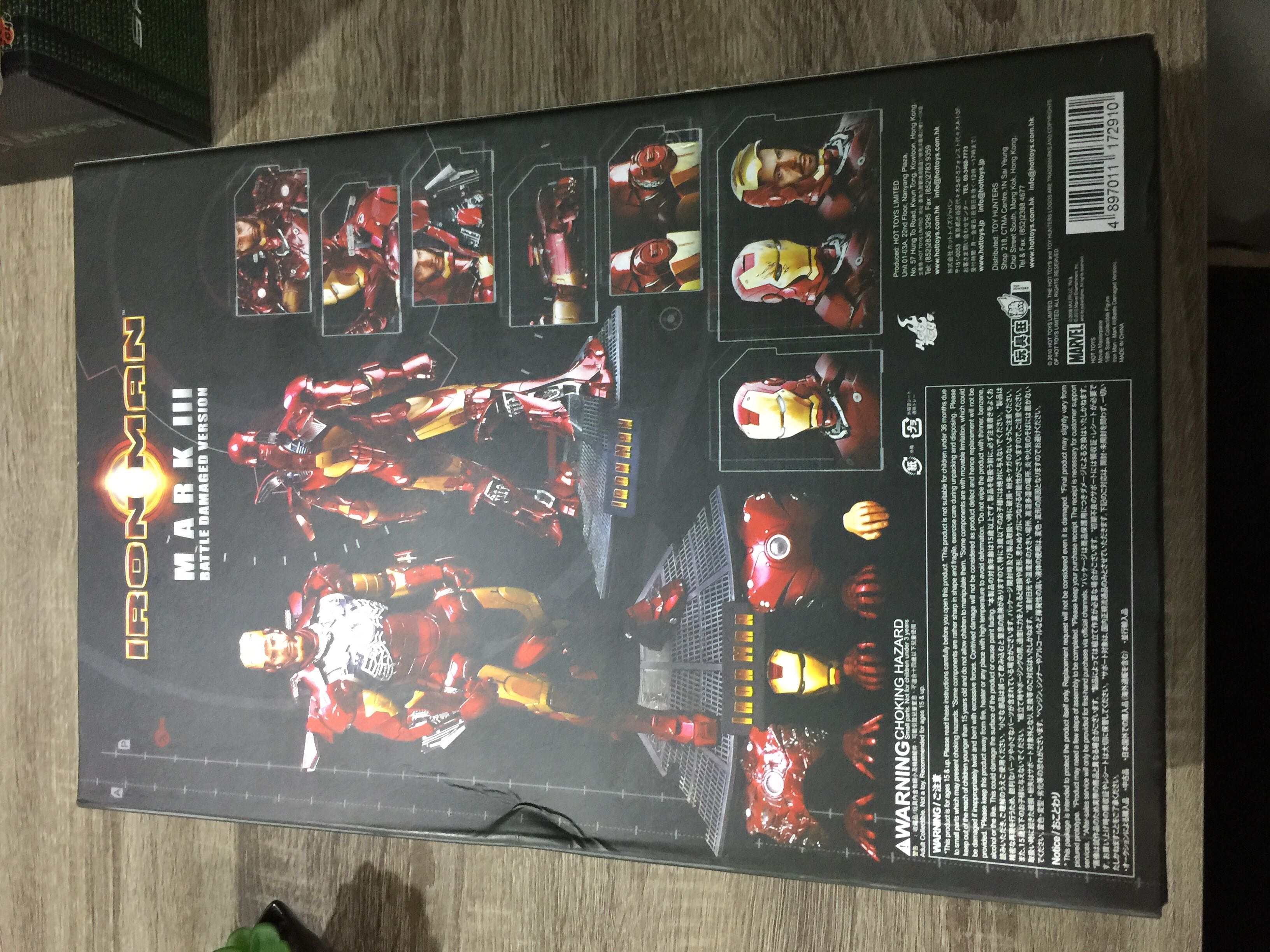 Iron Man MARK III Battle Damaged - MMS 110 - Hot Toys (Hot Toys) action figure collectible [Barcode 4897011172910] - Main Image 3